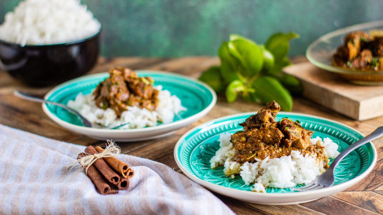 Caribbean Curried Lamb