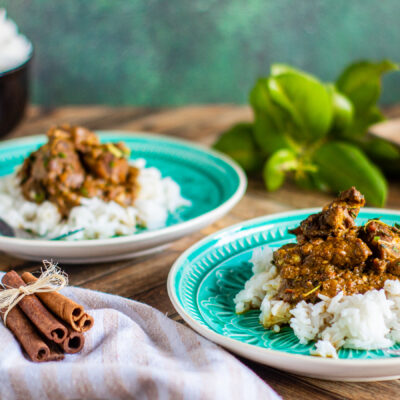 Caribbean Curried Lamb