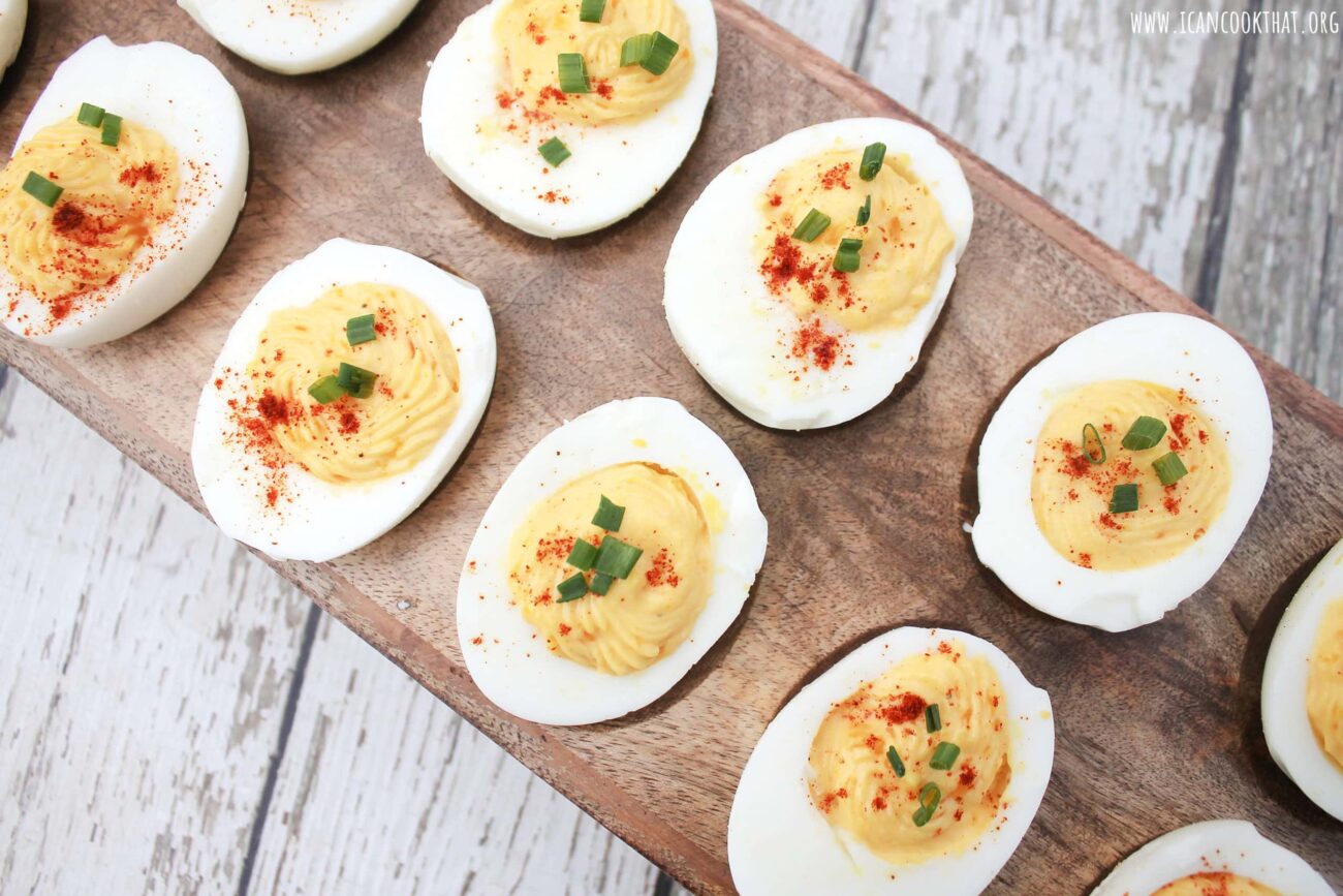 Caribbean Deviled Eggs