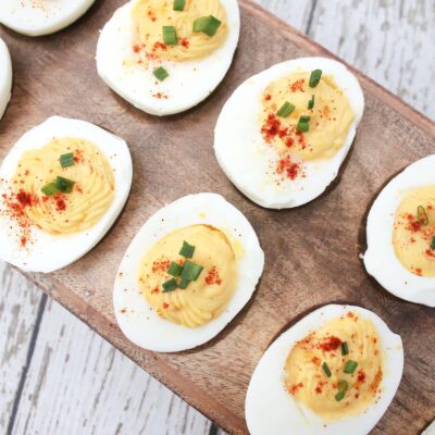 Caribbean Deviled Eggs