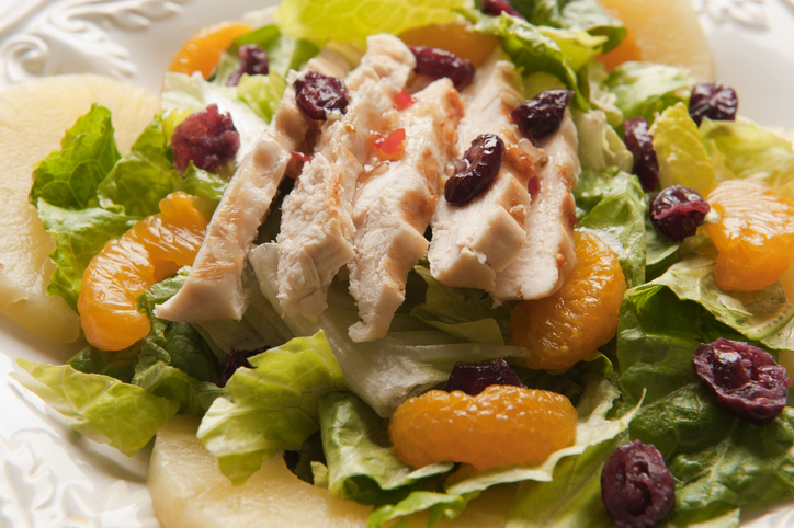 Caribbean Fruity Chicken Salad