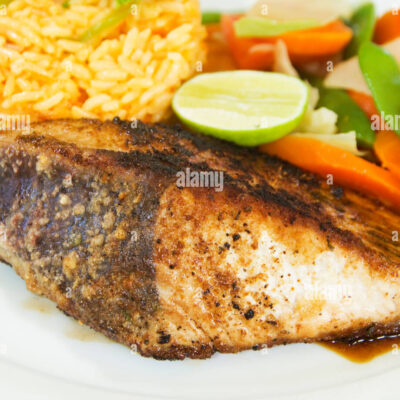 Caribbean Grilled Tuna