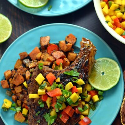 Caribbean Jerk Pork Chops