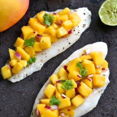 Caribbean Mango Tilapia