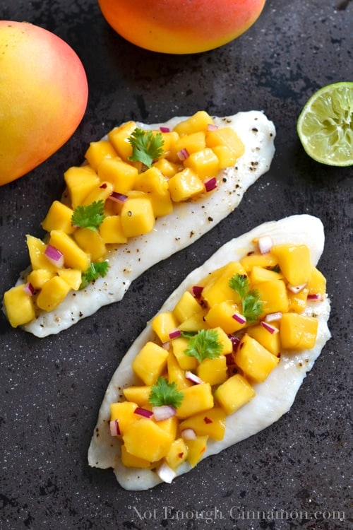 Caribbean Mango Tilapia