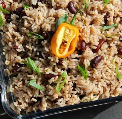 Caribbean Rice In A Rice Cooker