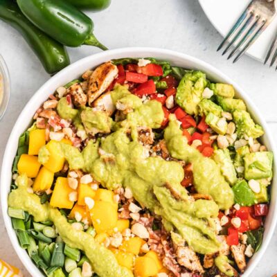 Caribbean Roast Chicken And Avocado Salad