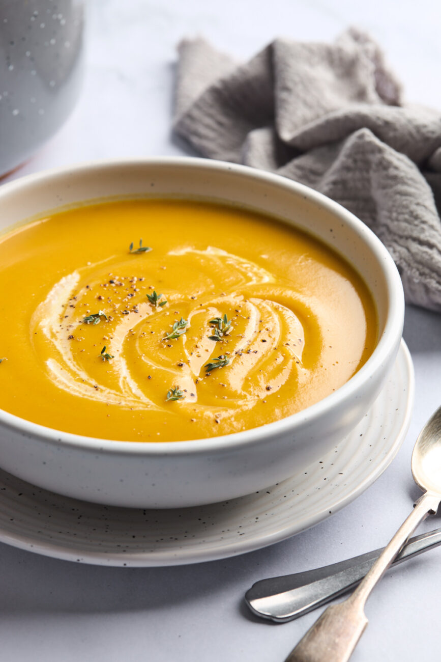 Caribbean Sweet Potato Coconut Soup