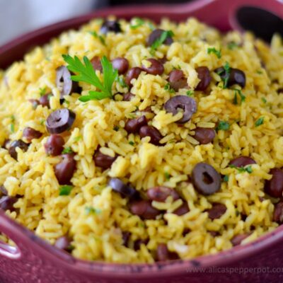 Caribbean Yellow Rice