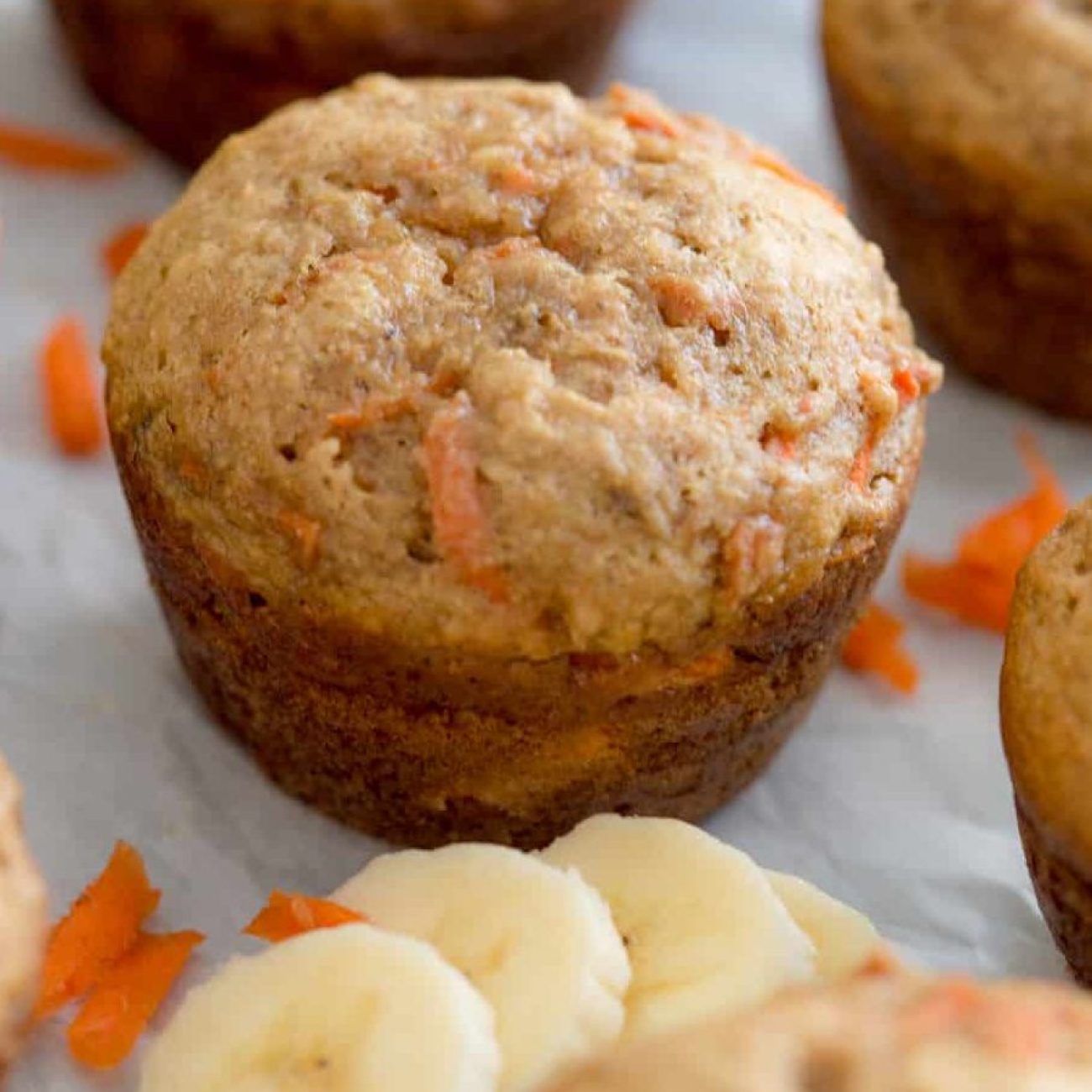 Carrot Banana Muffins Or Bundt Cake