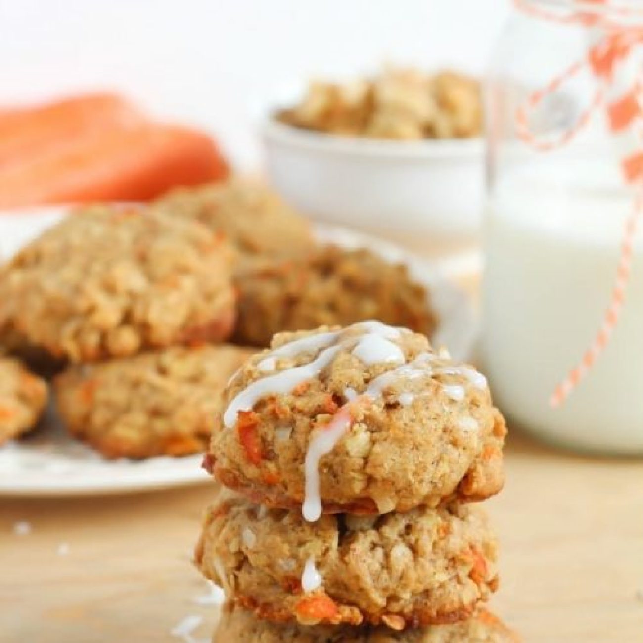 Carrot Oatmeal Cookies