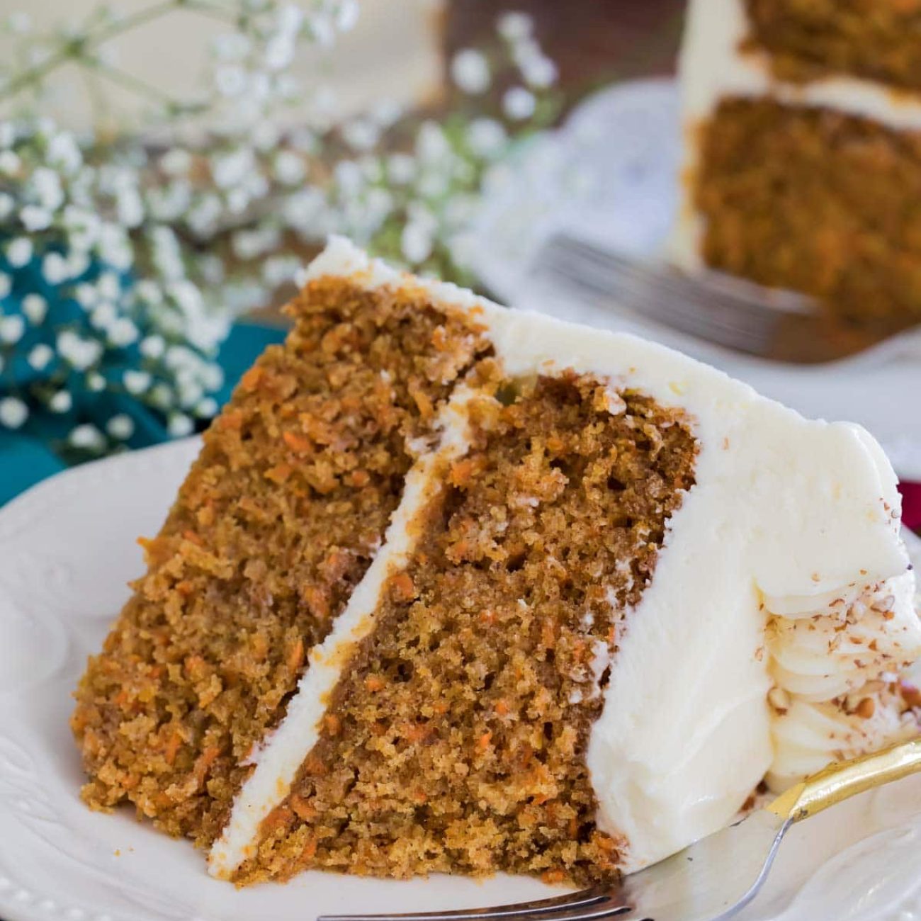 Carrot Pineapple Cake With Buttermilk