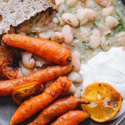 Carrot, Ricotta And Chickpea Spread