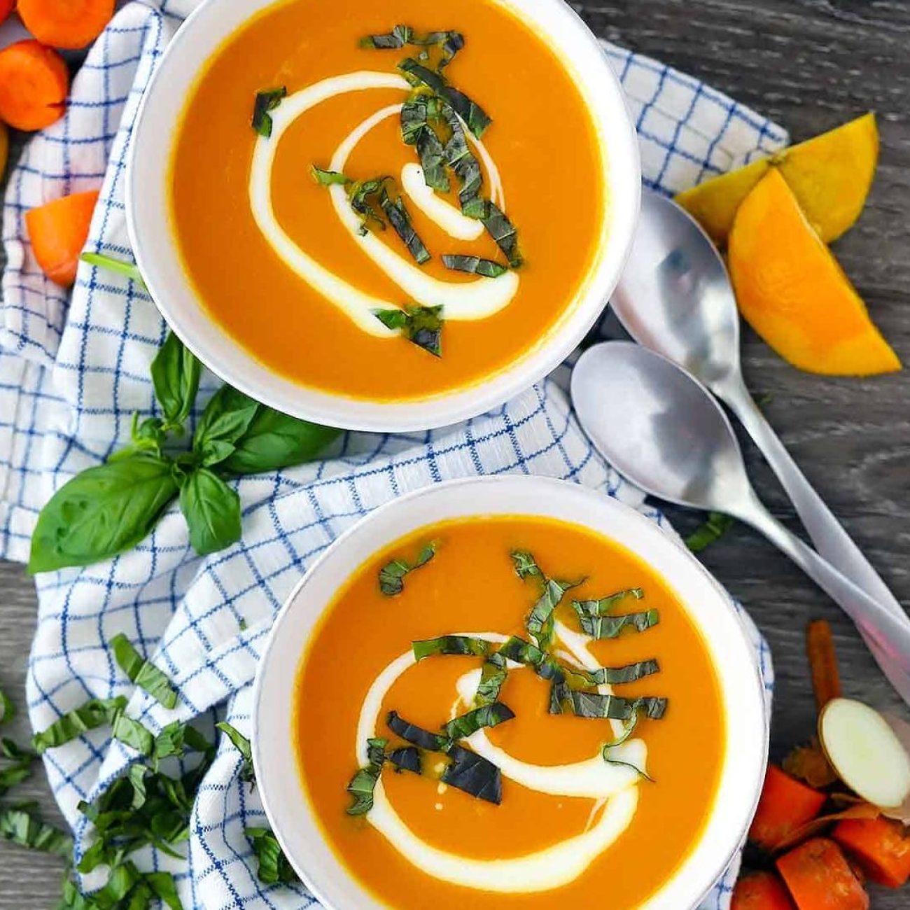 Carrot Soup With Ginger And Lemon