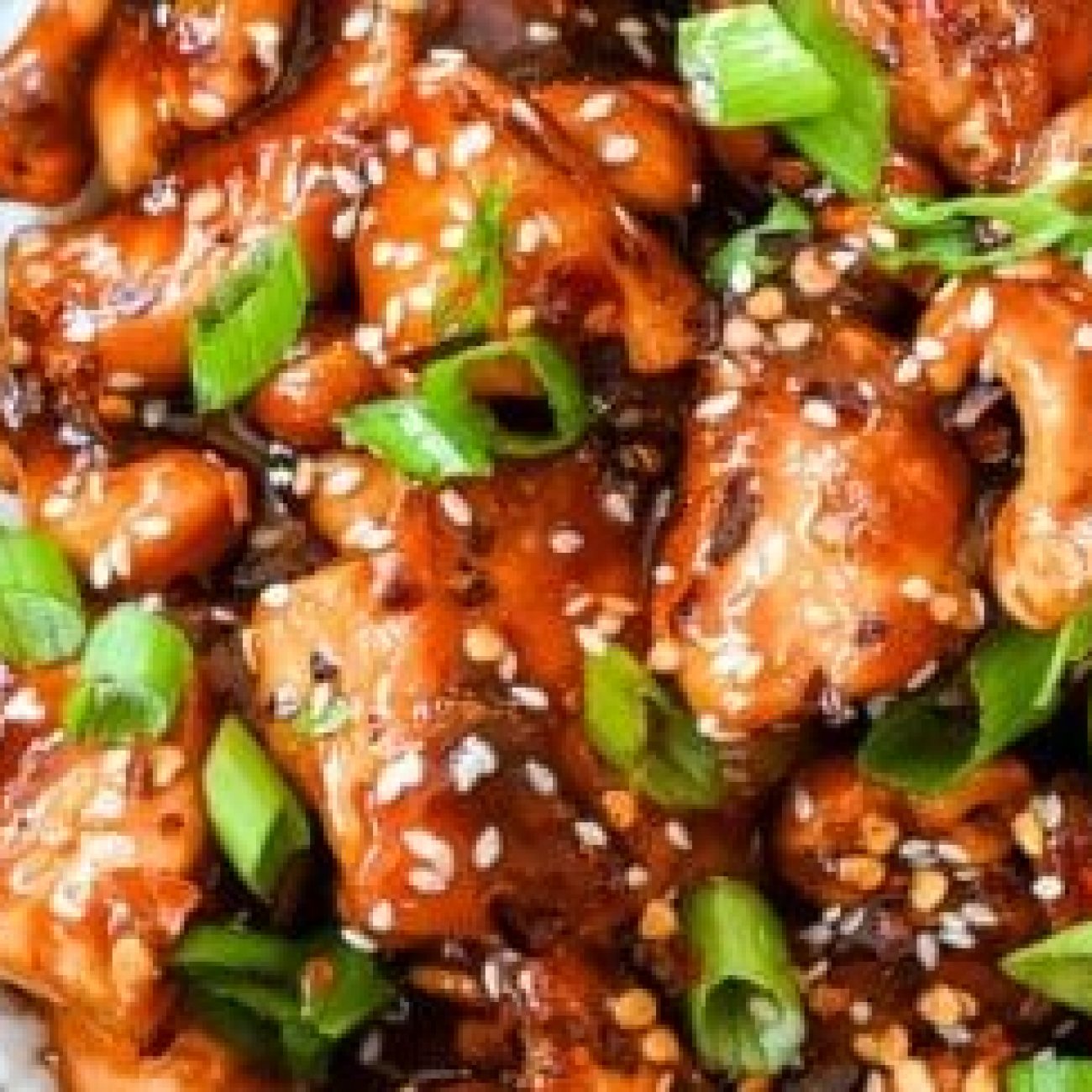 Cashew Chicken with Homemade Teriyaki Sauce