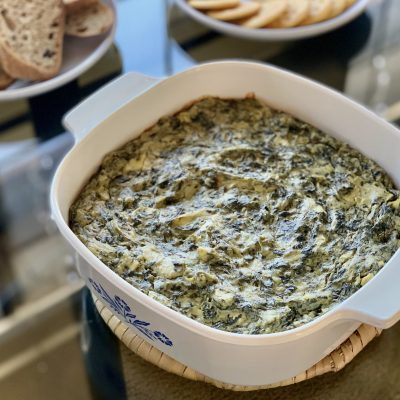 Cashew Crab Artichoke Dip