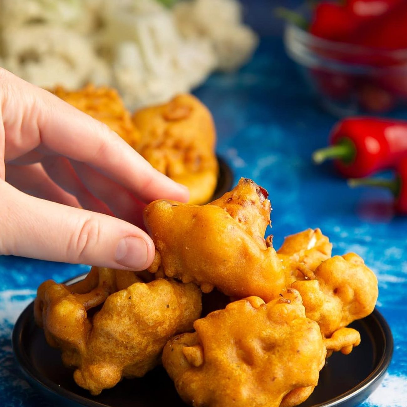 Cauliflower And Coriander Pakora