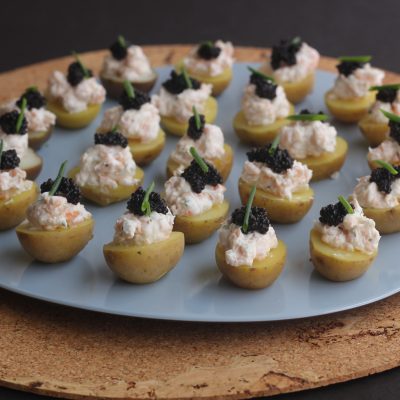 Caviar Potatoes