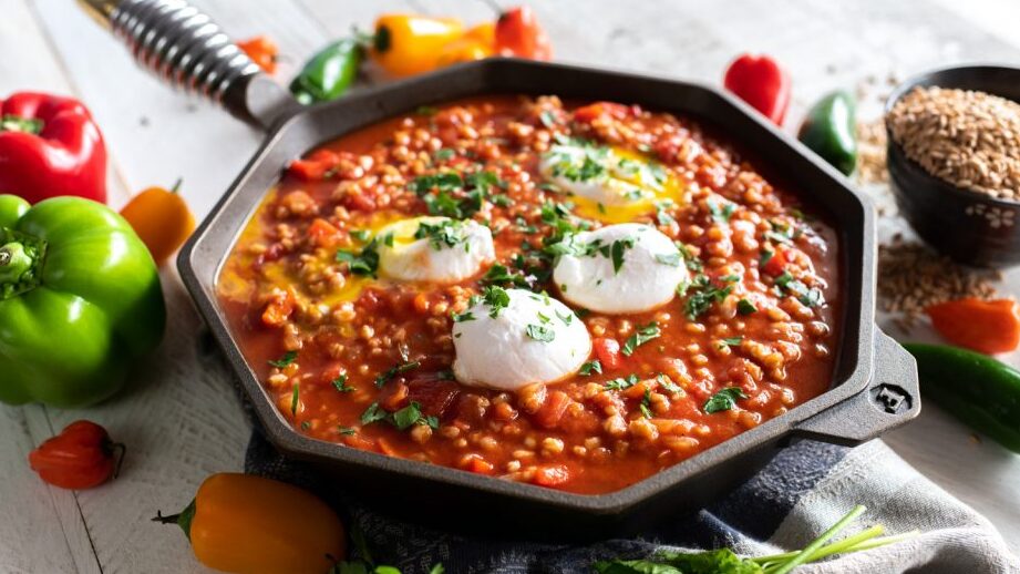 Chakcuouka A Tunisian Cooked Tomato And