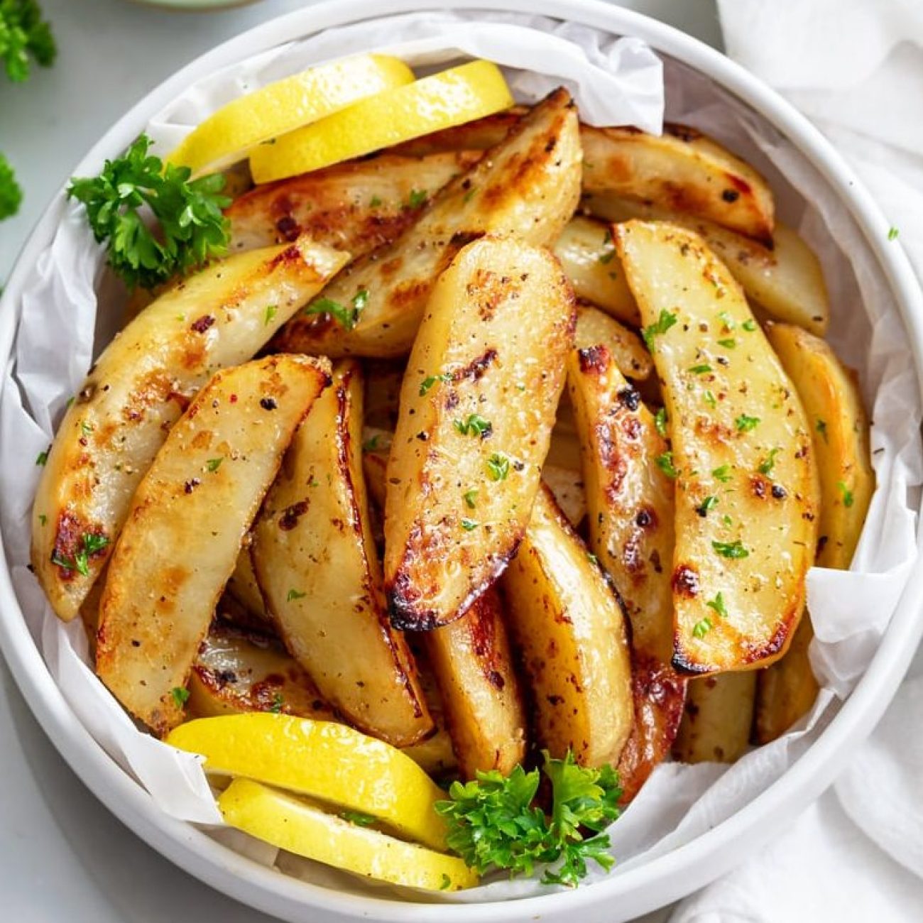 Charishmas Ultimate Lemony Potatoes