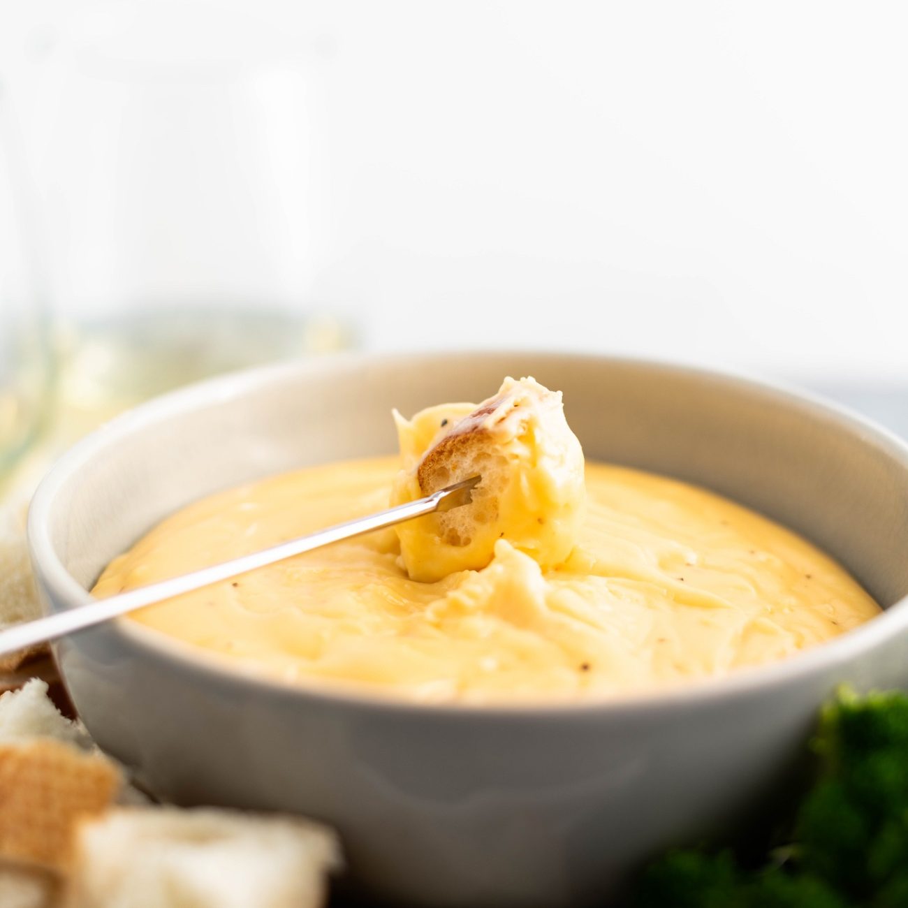 Cheddar Cheese Fondue