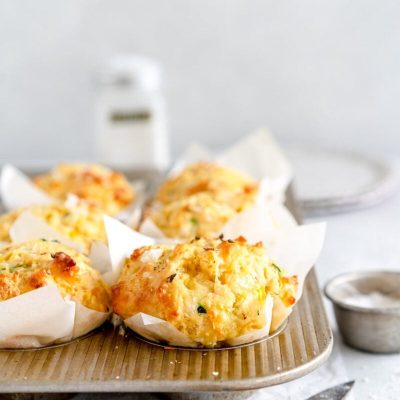 Cheddar Coarse Black Pepper Muffins