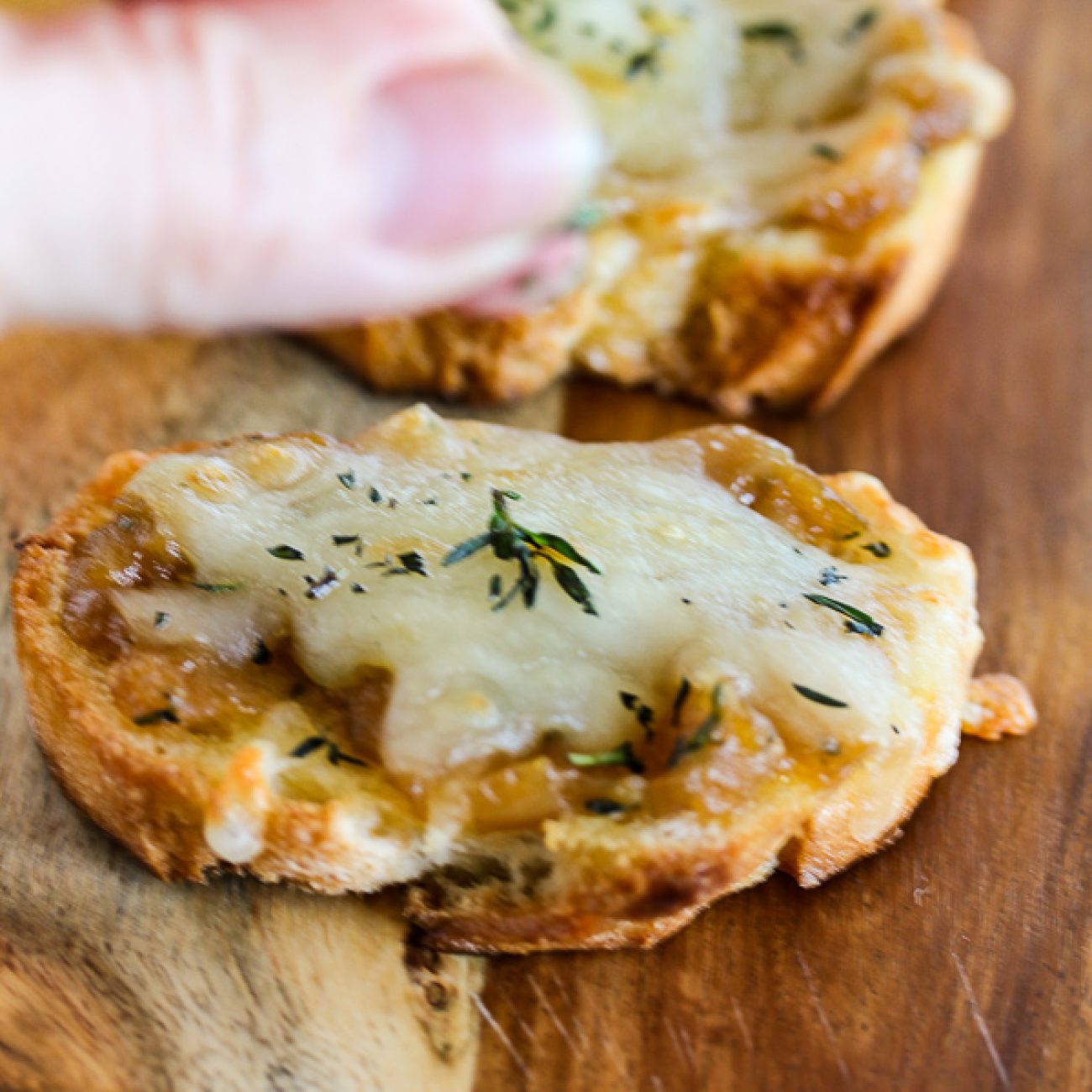 Cheddar Onion Toast