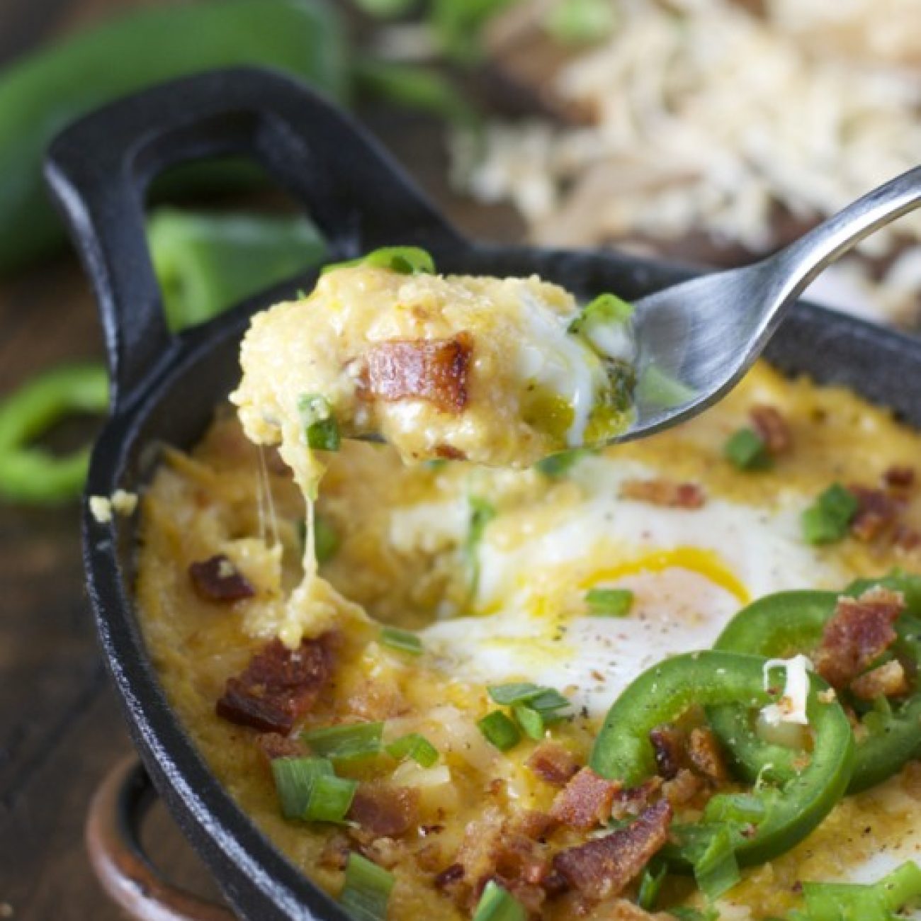 Cheese And Jalapeno Grits Casserole