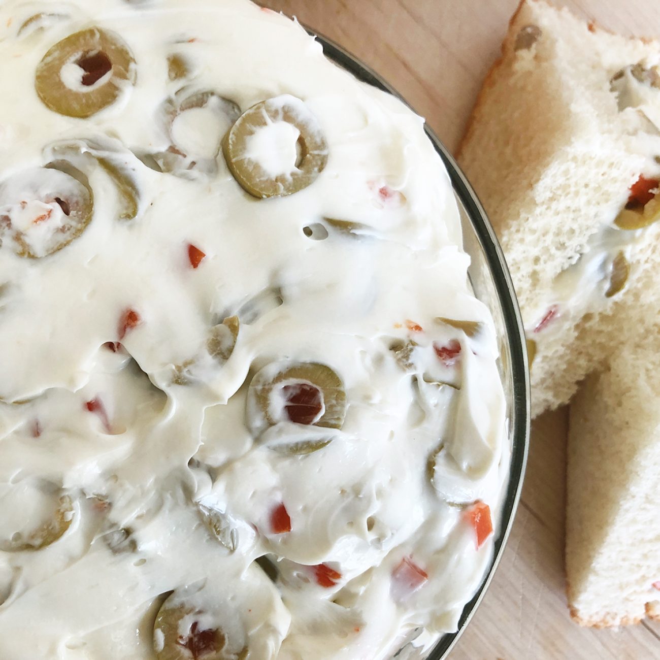 Cheese And Olive Dip