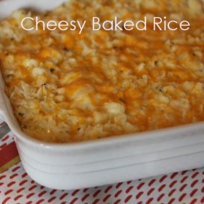 Cheese Baked Rice