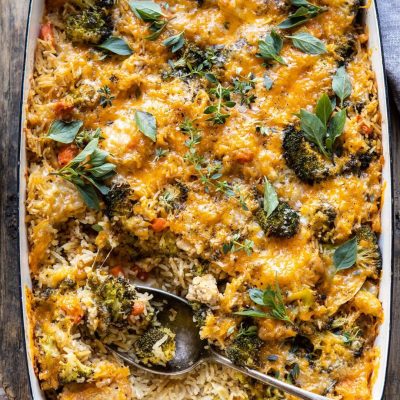 Cheese Chicken And Rice Casserole