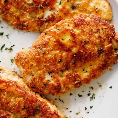 Cheese Crusted Chicken