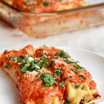 Cheese-Stuffed Manicotti Crepes