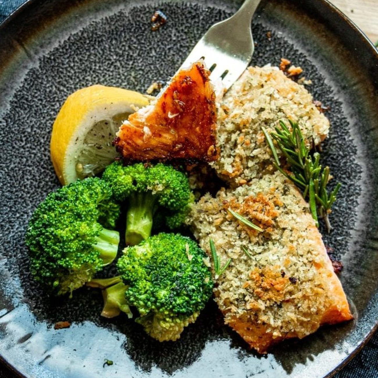 Cheesecake Factory Herb Crusted Salmon