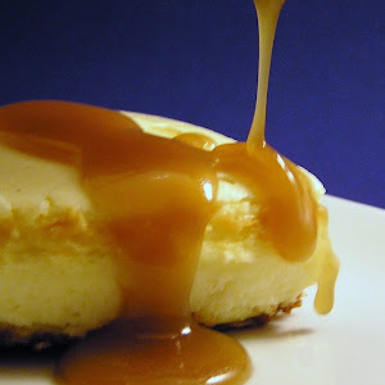 Cheesecake With Orange Rum Sauce