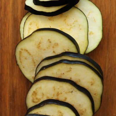 Cheeseless Eggplant Aubergine