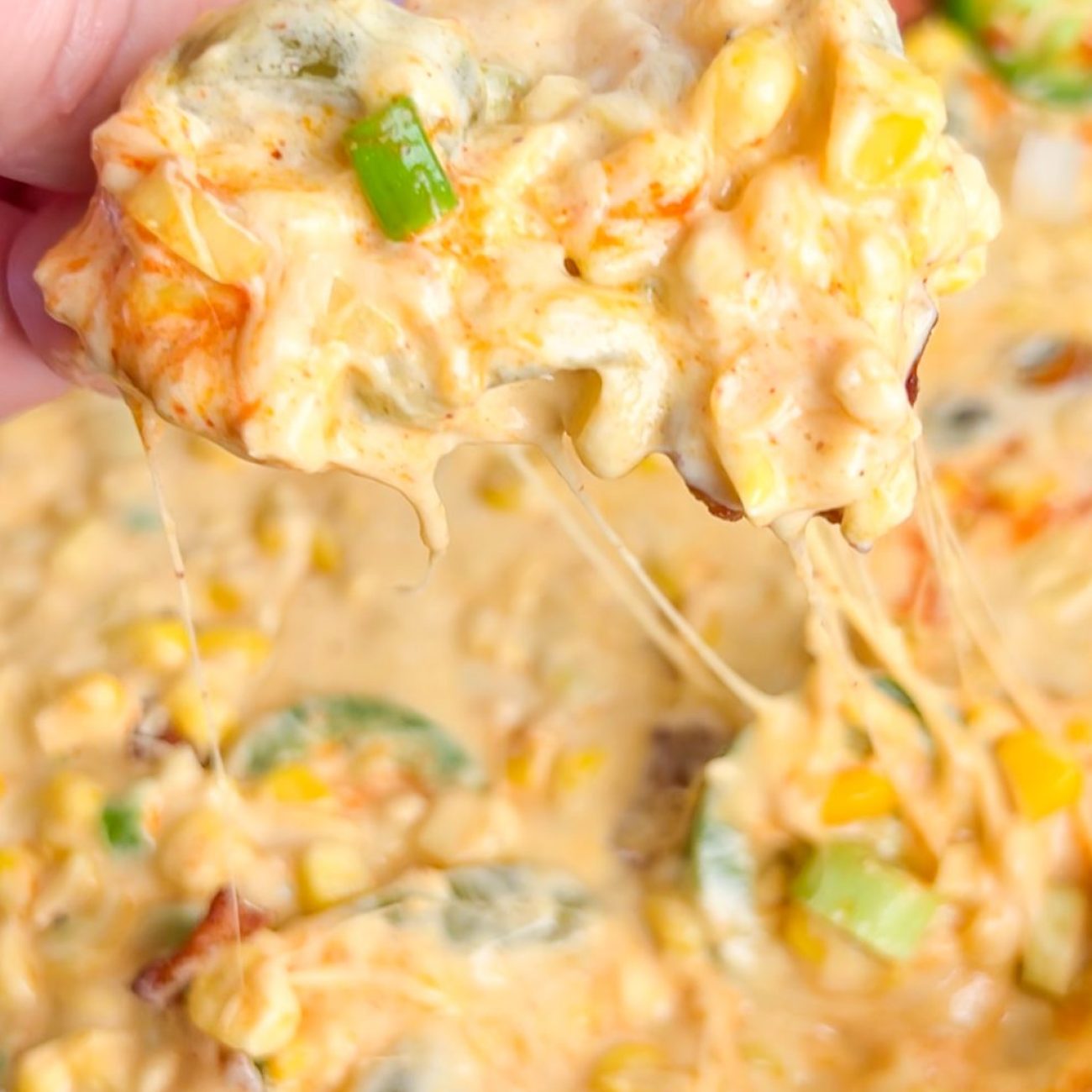 Cheesy Bacon Jalapeno Corn Dip