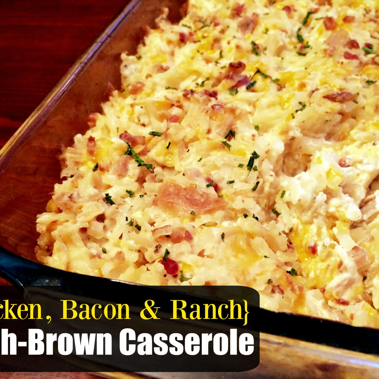 Cheesy Bacon Ranch Hash Browns