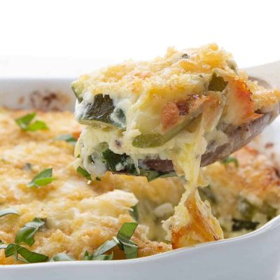 Cheesy Baked Zucchini Gratin Recipe - A Delicious Side Dish