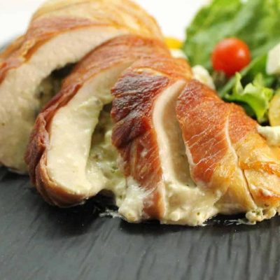 Cheesy Basil Stuffed Chicken Breasts