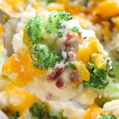 Cheesy Broccoli And Potatoes Casserole #5Fix