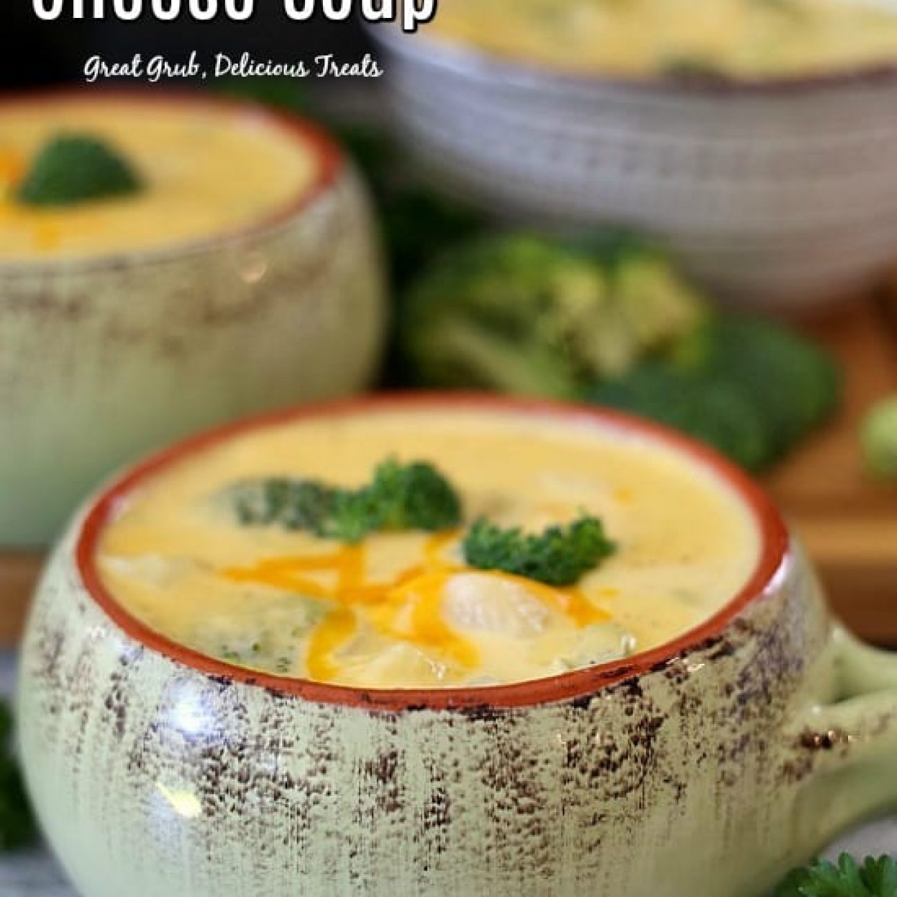 Cheesy Broccoli Potato Soup