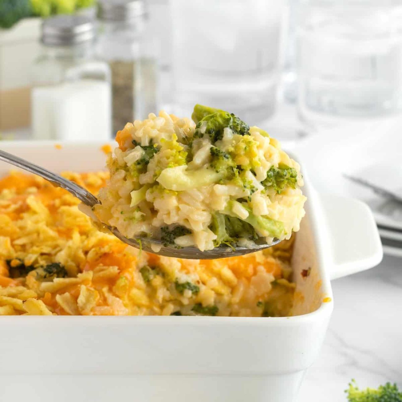 Cheesy Broccoli-Rice Casserole