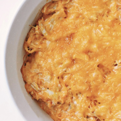 Cheesy Buffalo Chicken Dip