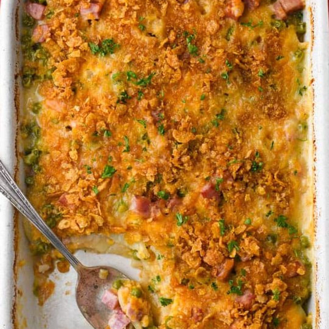 Cheesy Ham Casserole