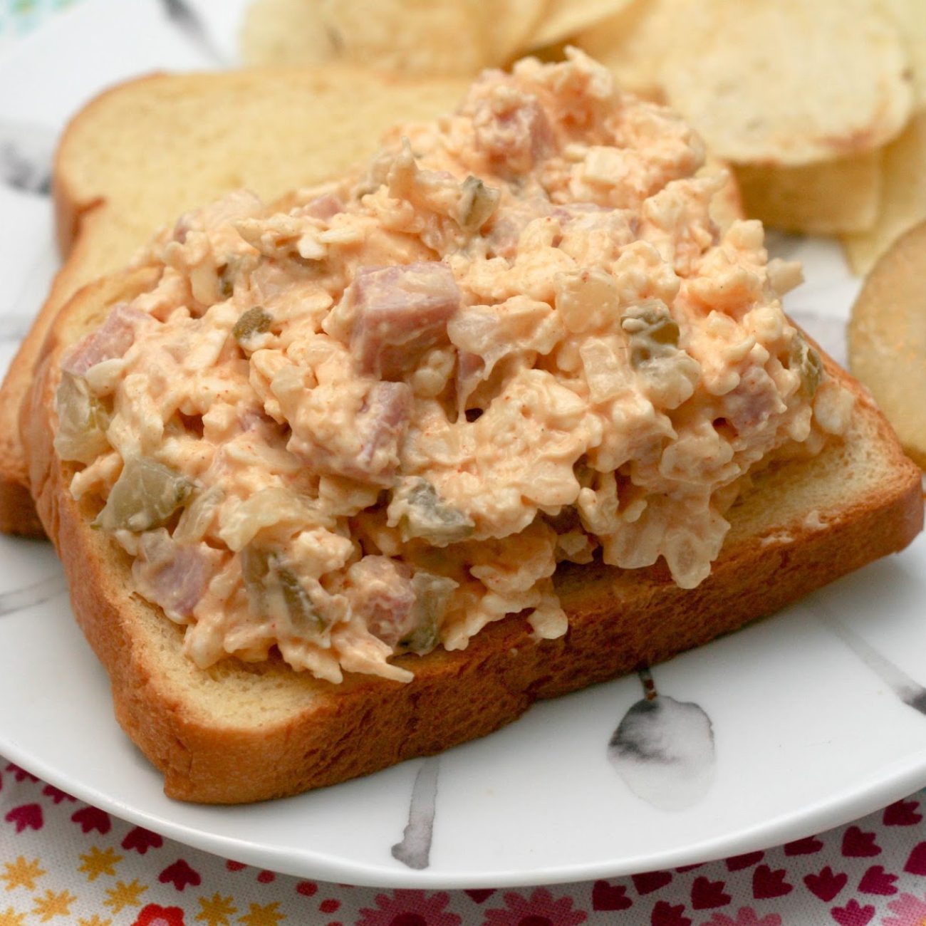 Cheesy Ham Spread