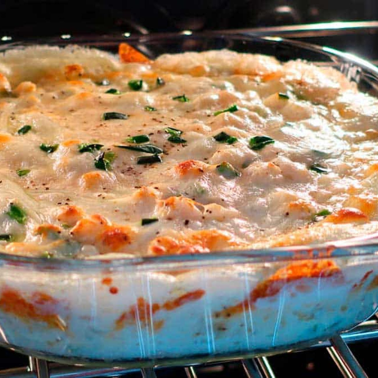 Cheesy Hominy Casserole