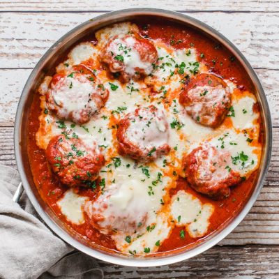 Cheesy Meatballs