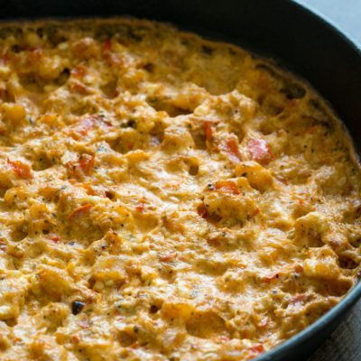 Cheesy New Orleans Shrimp Dip