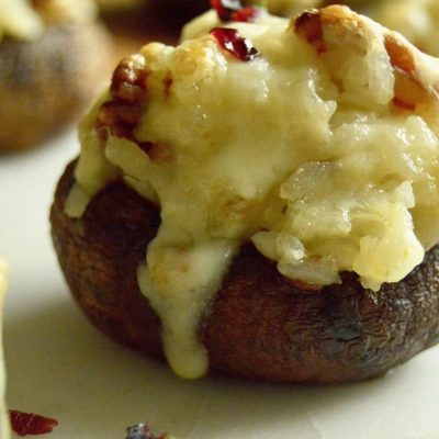 Cheesy Nut-Stuffed Mushrooms: A Gourmet Appetizer Recipe